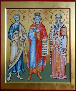 Праведного Иосифа Обручника, Давида царя и Иакова, брата Господня